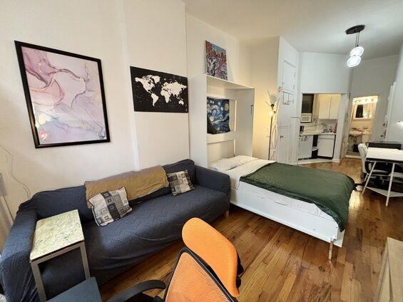 Furnished Studio Apartment in South Harlem Manhattan