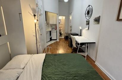 Furnished Studio Apartment in South Harlem Manhattan